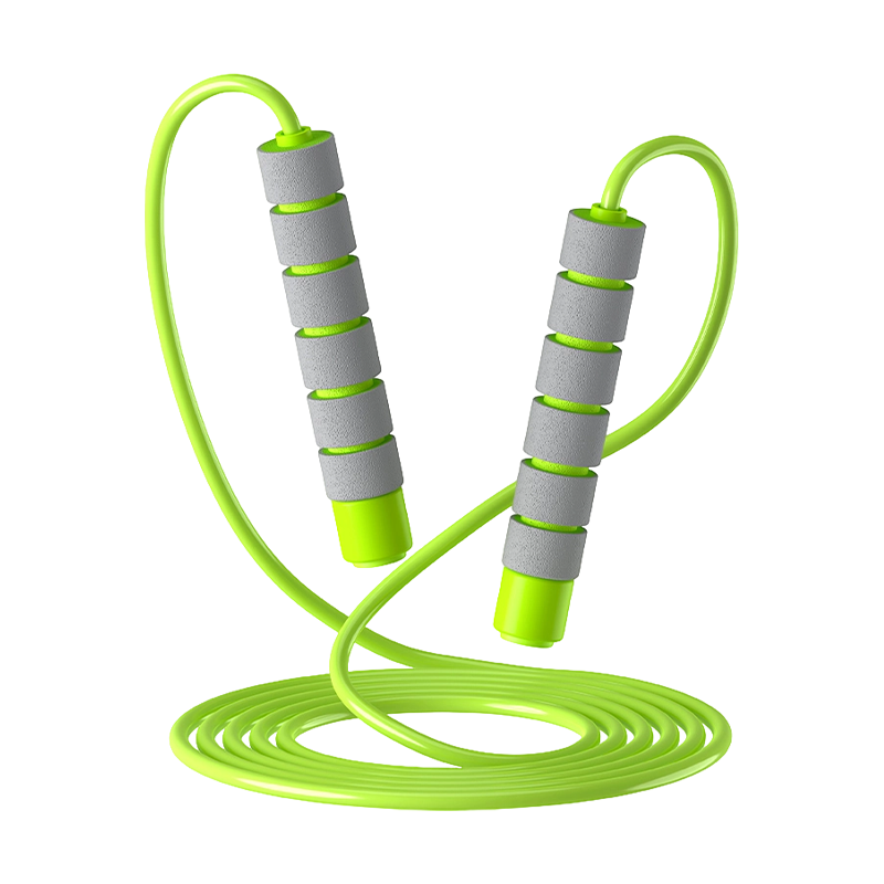 Corda per saltare con manico in spugna di corda in PVC TS-1 per bambini