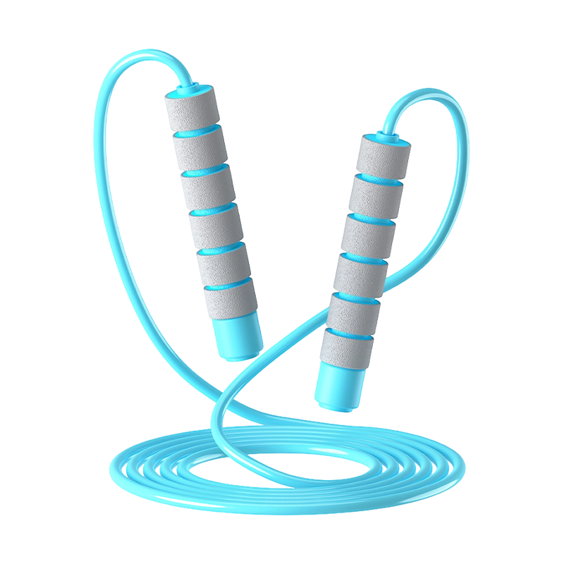 Corda per saltare con manico in spugna di corda in PVC TS-1 per bambini