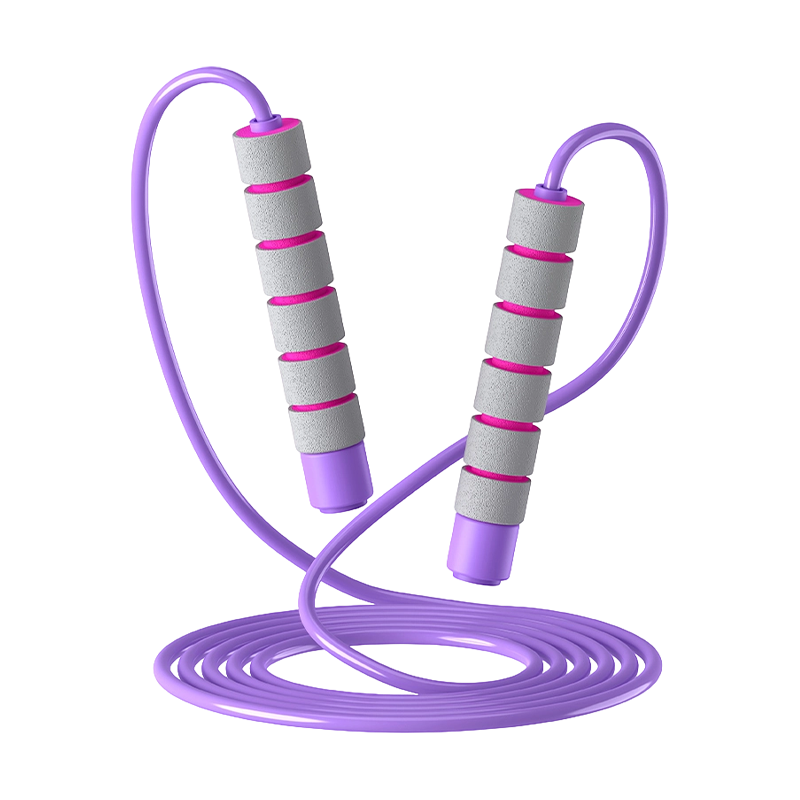 Corda per saltare con manico in spugna di corda in PVC TS-1 per bambini