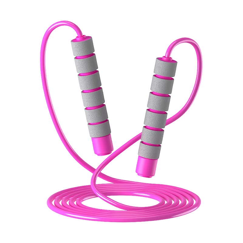 Corda per saltare con manico in spugna di corda in PVC TS-1 per bambini