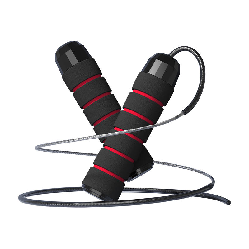 TS-2 Corda per saltare con manico in spugna a 5 slot per adulti