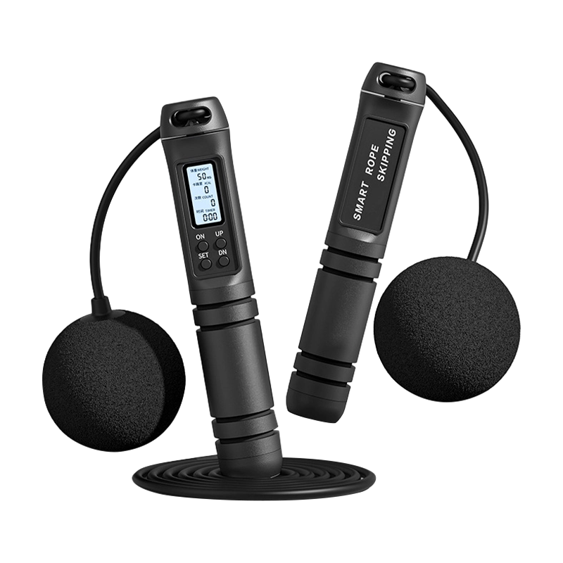 TS-45 Corda per saltare con conteggio elettronico con impugnatura in ABS/schiuma