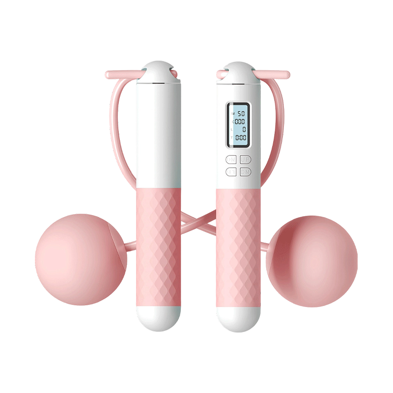 Corda per saltare per conteggio elettronico con impugnatura in ABS TS-7