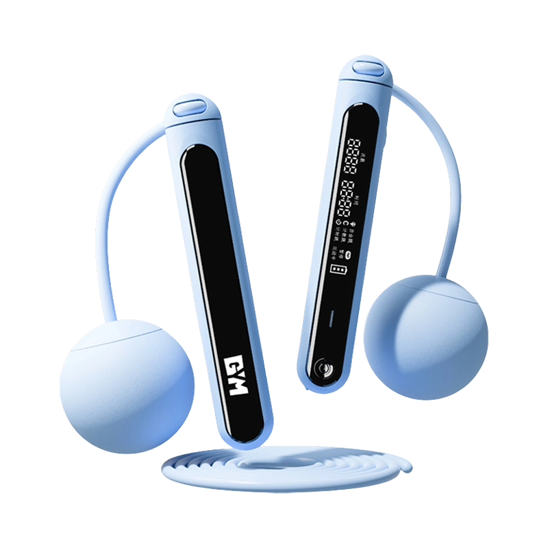 TS-95 Corda per saltare con conteggio intelligente in fune metallica da 5 mm x 2,8 m