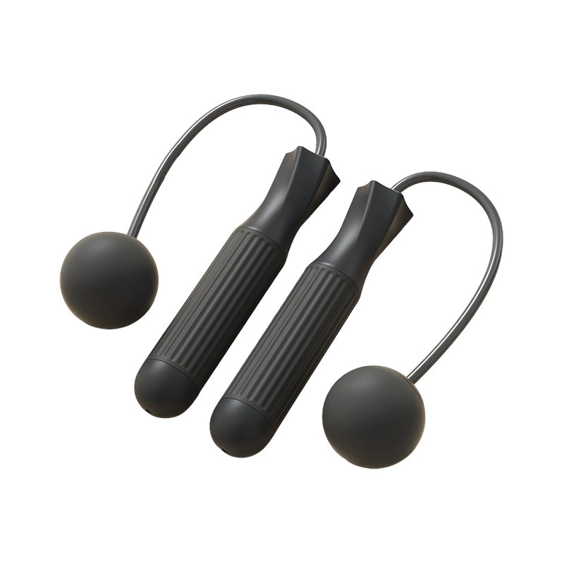 TS-106 Corda per saltare con manico in gomma ponderata per ragazze