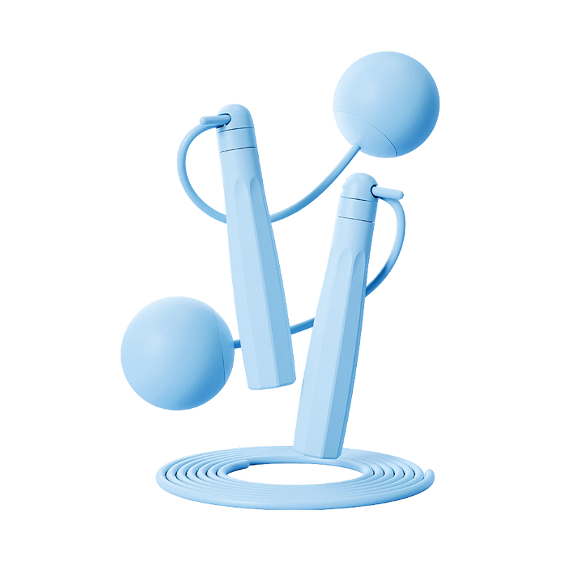 TS-79 Corda per saltare da corsa con manico in plastica, lunghezza 150 mm